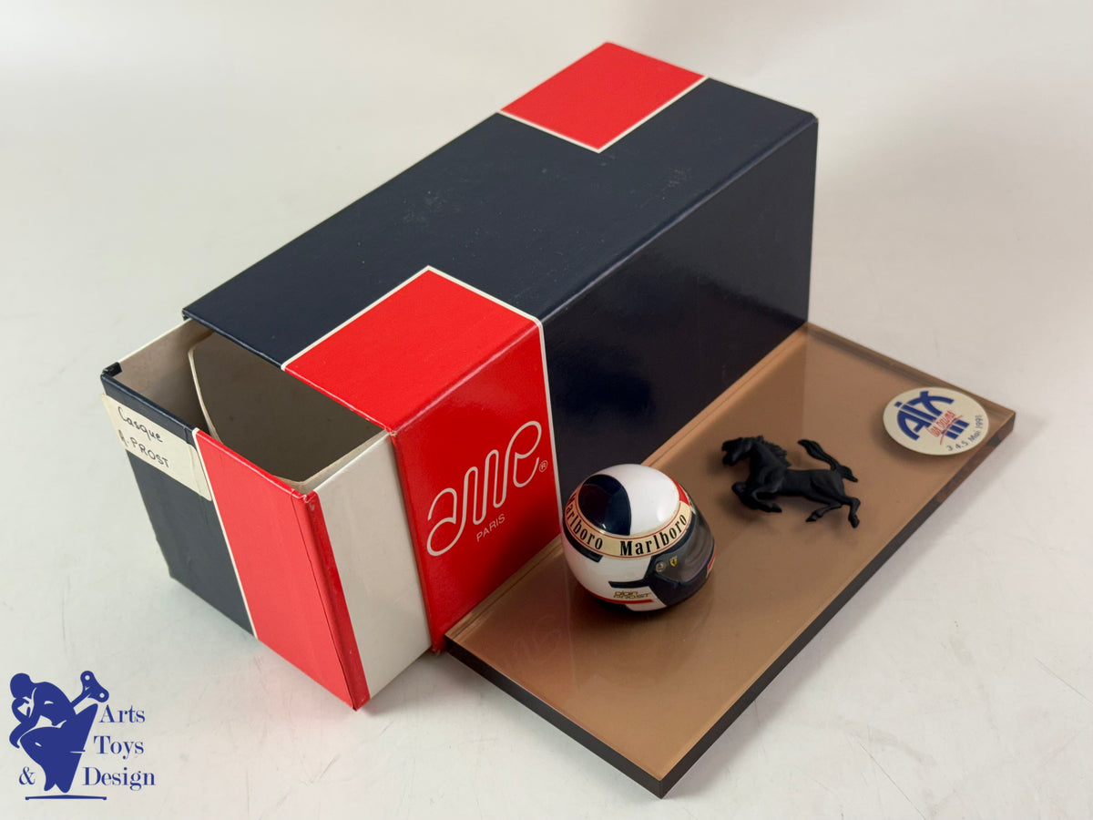 AMR FACTORY BUILT APOTHEOZ ALAIN PROST FERRARI HELMET