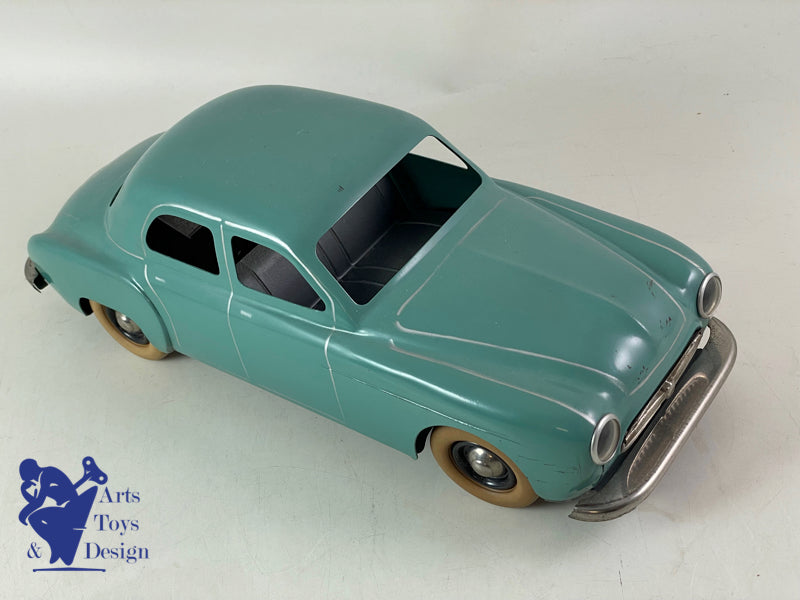 Antique toys CIJ 5/51 RENAULT FREGATE green friction 33cm 1950