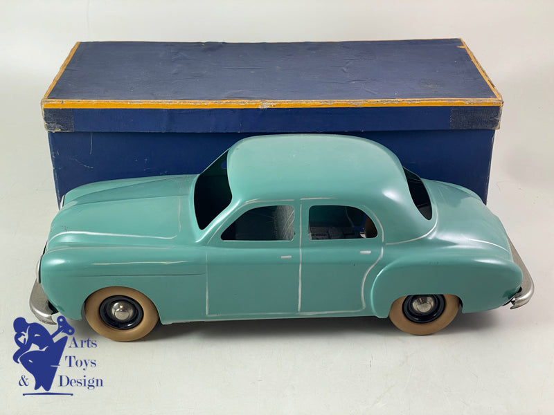 Antique toys CIJ 5/51 RENAULT FREGATE green friction 33cm 1950