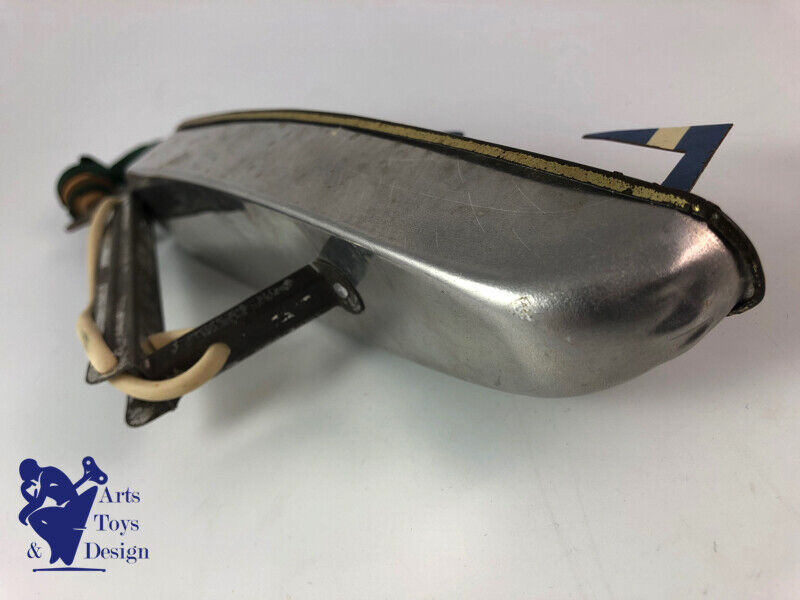 Antique toy Speed Motor Boat Zipp-Ee Mack & Bro New York USA 27cm