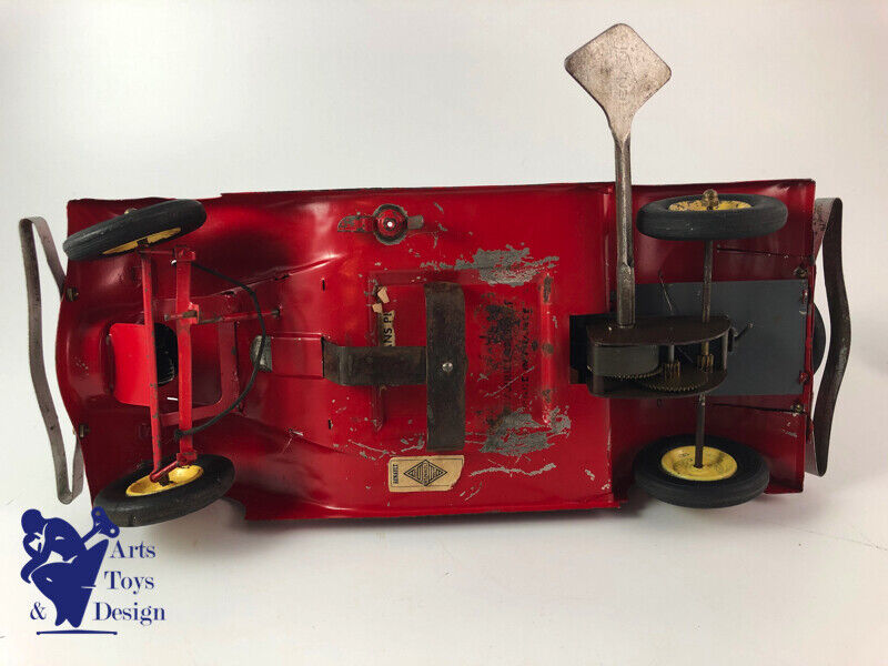 Antique toy CIJ 5/50 RENAULT SET VIVASPORT Luxe Camping tin c.1935