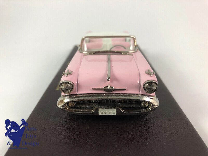 1/43 BROOKLIN 194P OLDSMOBILE SUPER 88 2 DOOR CONVERTIBLE 1957 POWDER PUFF PINK