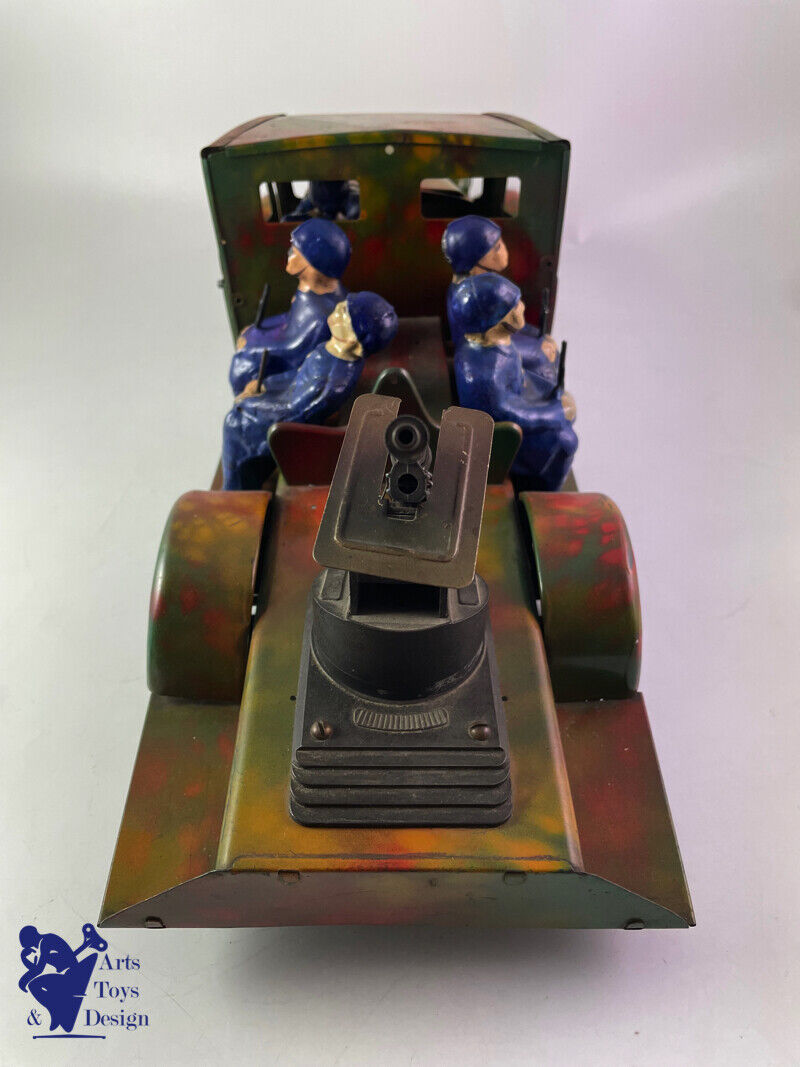 Antique toy Jouets Citroen Ref 910 T23 Military truck 46cm c.1936