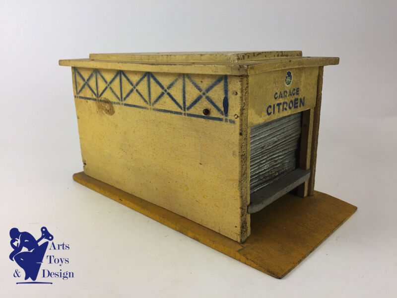 Antique toy jouets Citroen Ref 805 Citroen garage for car 1/25 c.1933