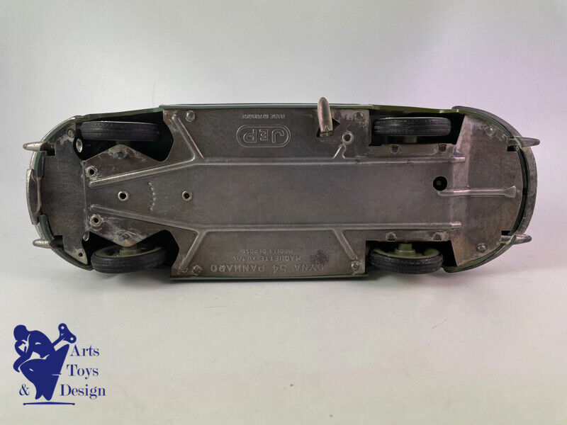 Antique toy JEP Ref 7685 Rare Dyna Panhard 54 Clockwork 30 cm c.1960