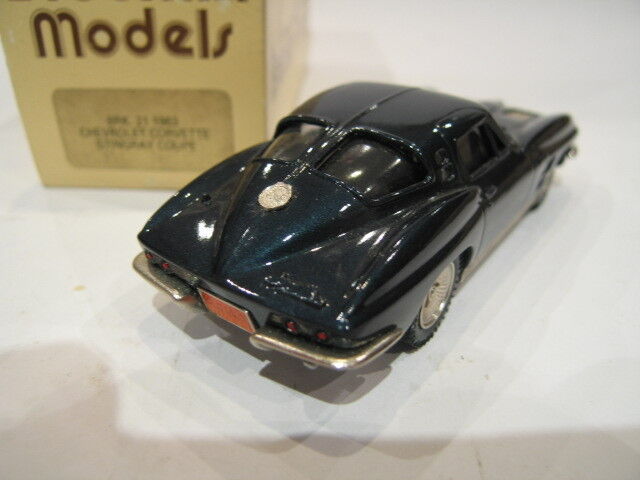 1/43 Brooklin 21 Chevrolet Corvette 1963 Blue