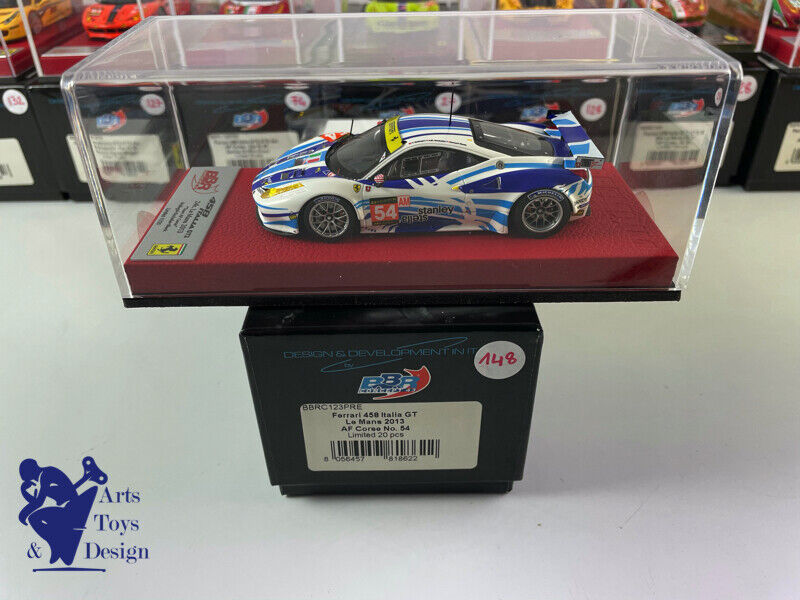1/43 BBR Ferrari 458 Italia GT Le Mans 2013 AF Corse n ° 54 Mallegol n ° 11/20