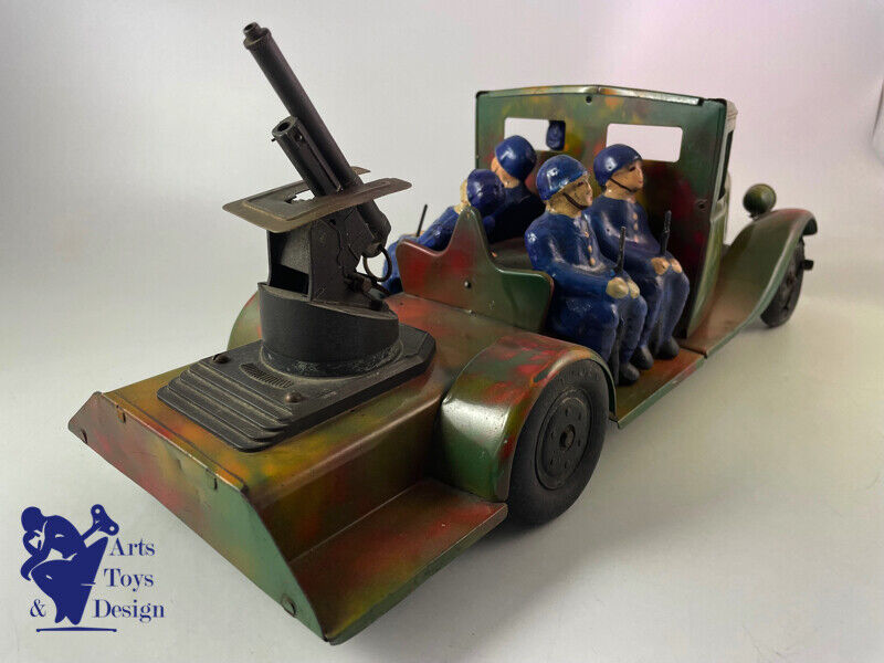 Antique toy Jouets Citroen Ref 910 T23 Military truck 46cm c.1936