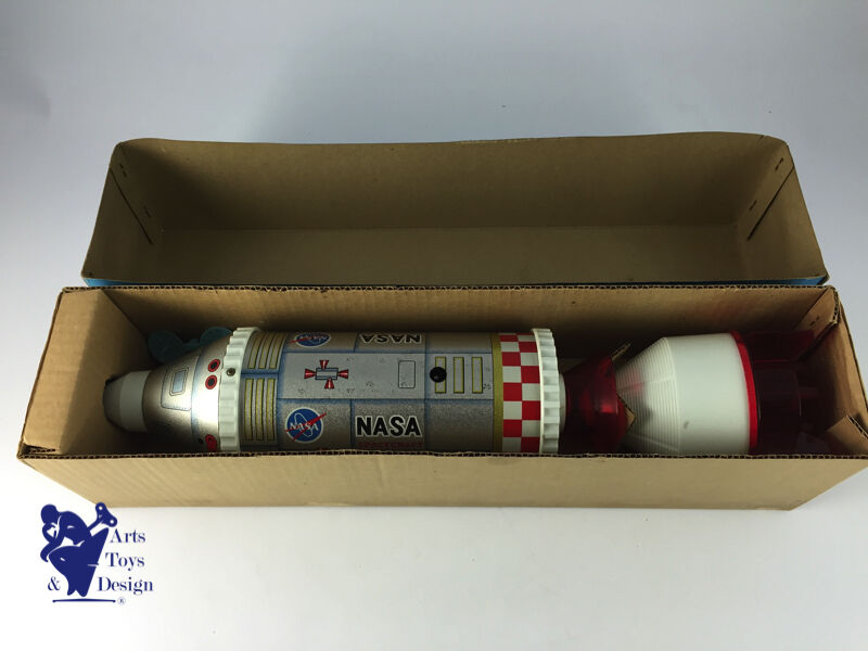 Daiya Space Toy Docking Rocket Made in Japan Battery Op L 42cm