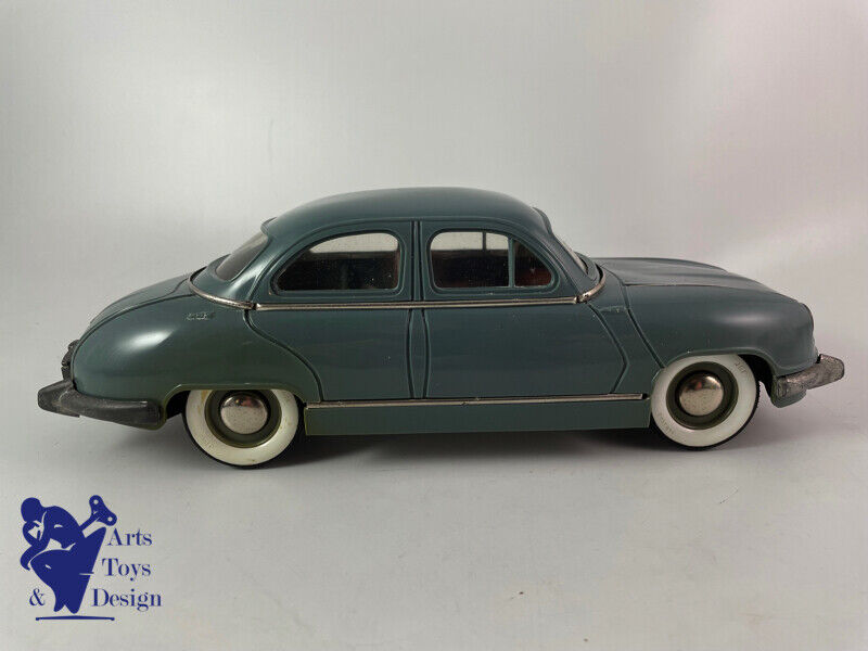 Antique toy JEP Ref 7685 Rare Dyna Panhard 54 Clockwork 30 cm c.1960