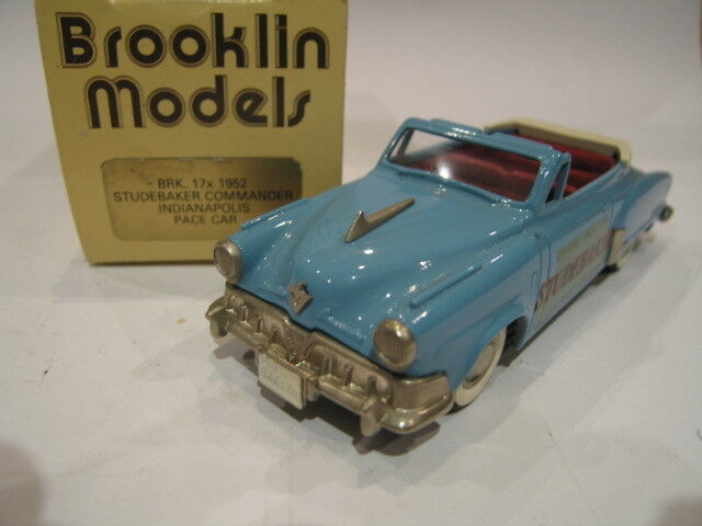 1/43 Brooklin 17x Studebaker Commander Car Indy Indianapolis 1952