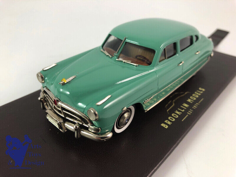 1/43 BROOKLIN 225X HUDSON HORNET 4DR SEDAN 1951 GULF GREEN