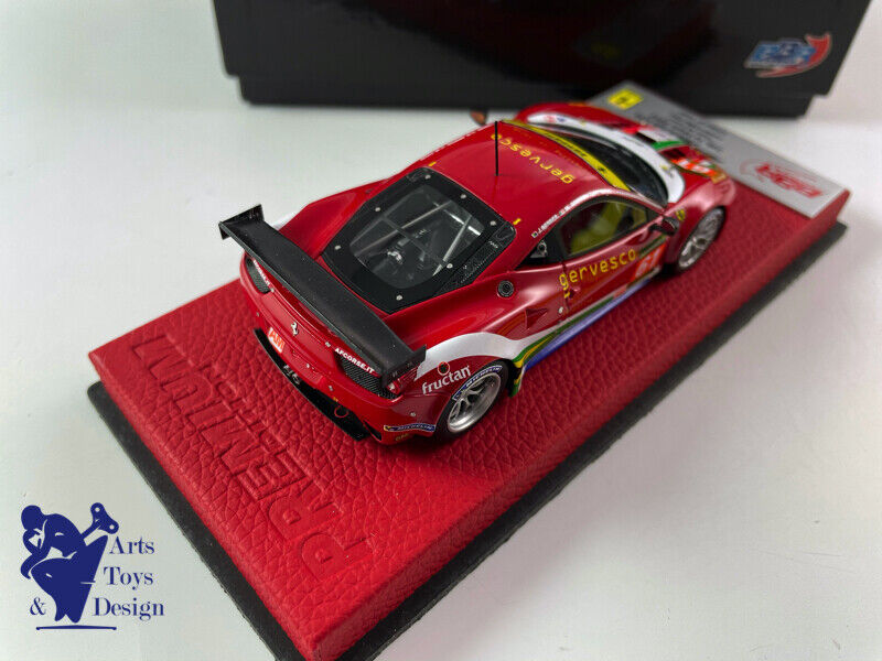 1/43 BBR Ferrari 458 Italia GT2 Le Mans 2013 AF Corse N ° 61 Gerber Griffin N13/20