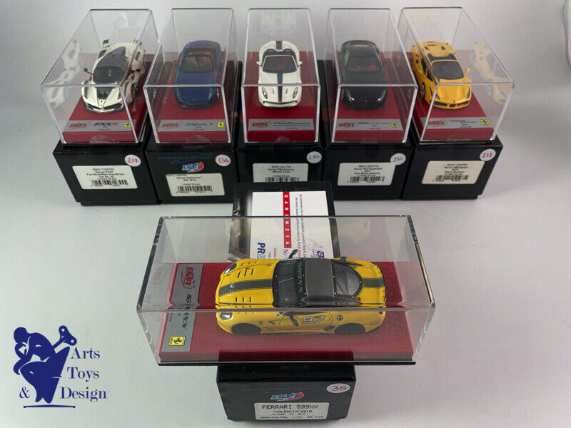1/43 BBR Ferrari 599xx Valencia 2010 Car N97 n ° 17/20