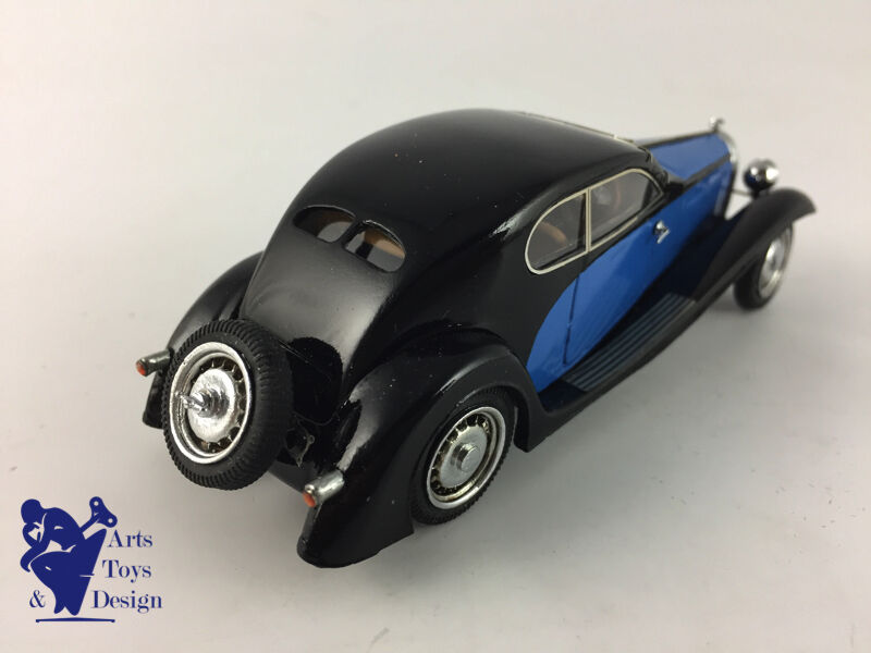 1/43 Club Amis du 1/43 B11 Bugatti T 46 SURPROFILE 1935 Mulhouse Black and Blue