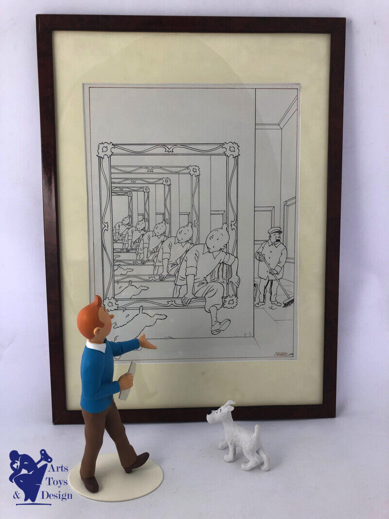 Tintin Herge Moulinsart leblon Musee Imaginaire 2016 Box certificate