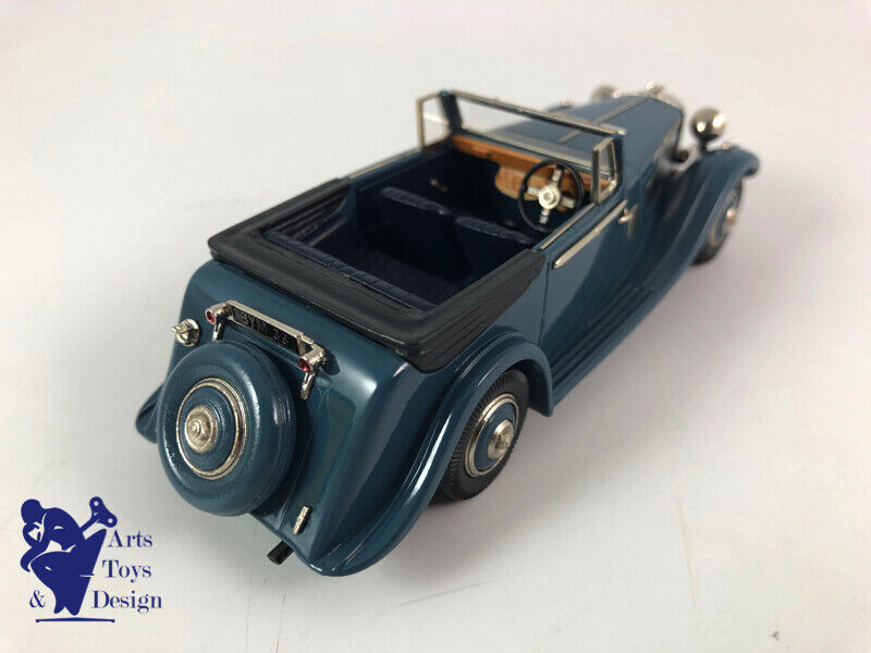 1/43 BROOKLIN LANSDOWNE 123 BROUGH SUPERIOR EIGHT 4 SEATER DHC 1935 BLUE