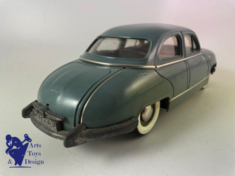 Antique toy JEP Ref 7685 Rare Dyna Panhard 54 Clockwork 30 cm c.1960