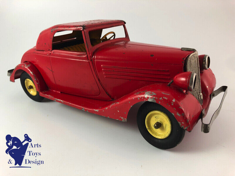 Antique toy CIJ 5/50 RENAULT SET VIVASPORT Luxe Camping tin c.1935