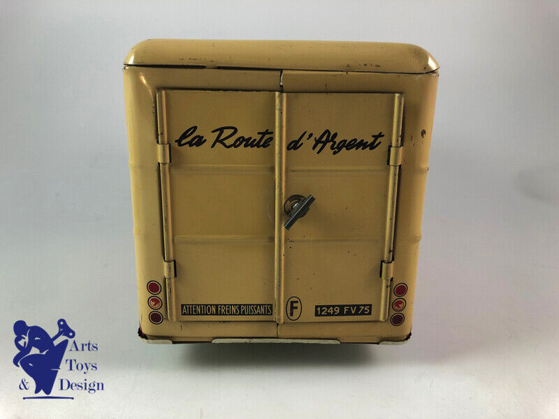 Antique toy ML Martinan & Larnaude Simca truck la route d'argent 1954