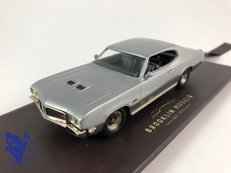 1/43 BROOKLIN 226 BUICK GS 455 HARDTOP 1970 SILVER