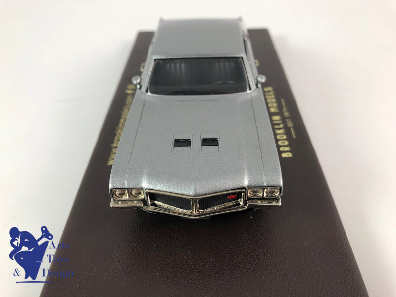 1/43 BROOKLIN 226 BUICK GS 455 HARDTOP 1970 SILVER