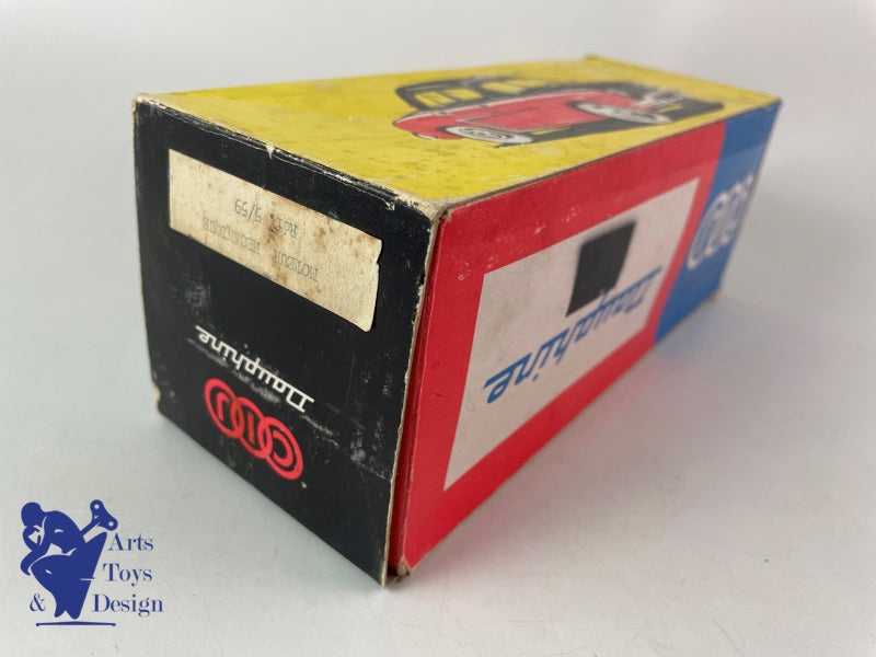 Antique toy CIJ 5/59 Renault Dauphine tin clockwork red circa 1960