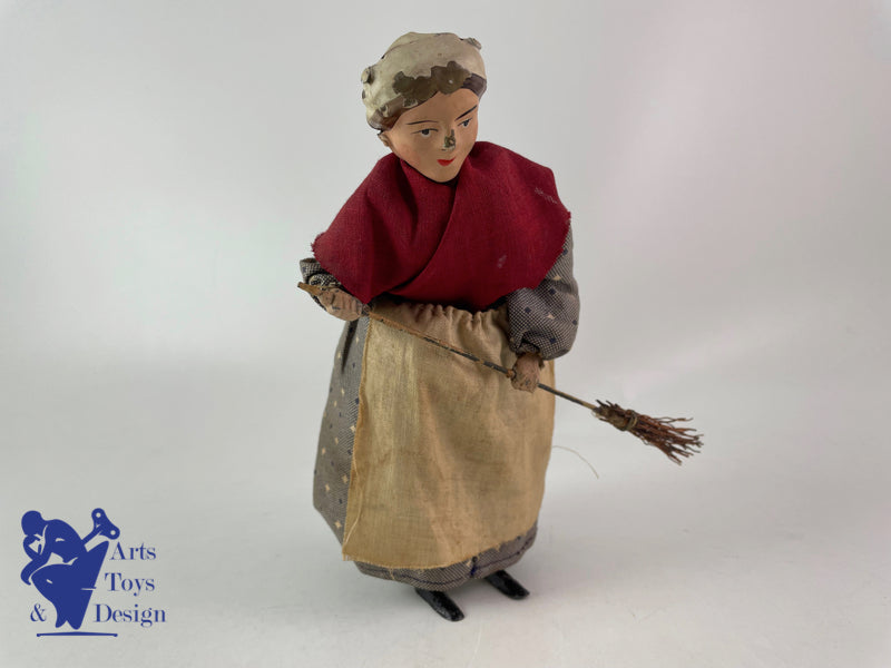 Antique toy Fernand Martin 147 La Portiere circa 1895 h 16.5cm