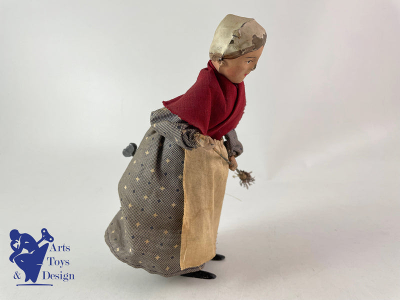 Antique toy Fernand Martin 147 La Portiere circa 1895 h 16.5cm