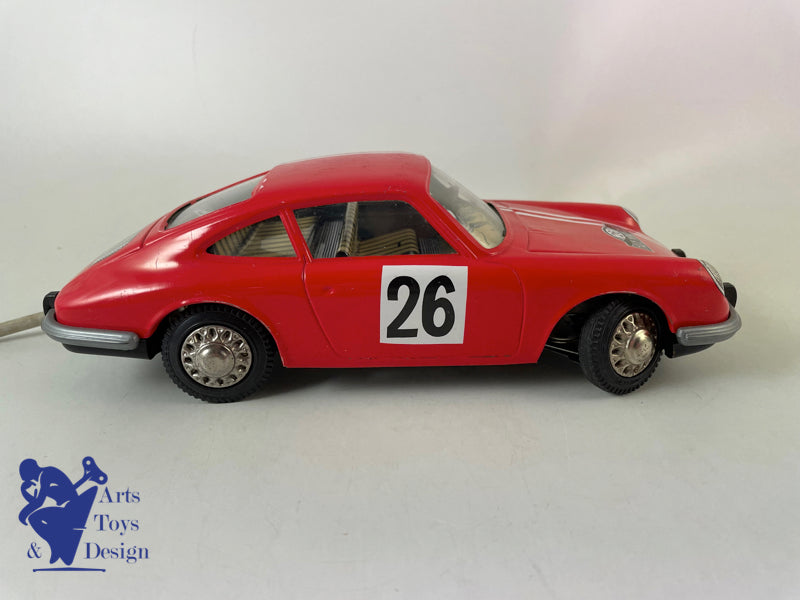 Antique toys Joustra 2824 Porsche 912 Rally Circa 1970 L 23cm