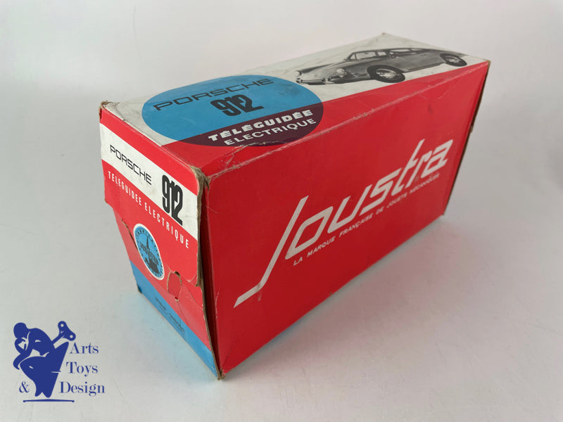 Antique toys Joustra 2824 Porsche 912 Rally Circa 1970 L 23cm