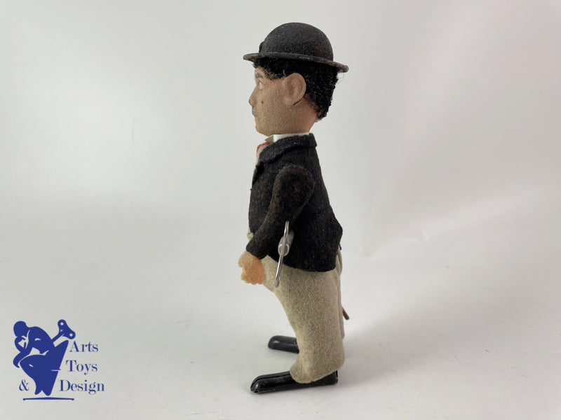 Antique toys Schuco 1454 Charlie Chaplin Charlot circa 1920 h 17cm