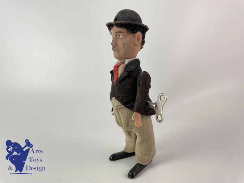 Antique toys Schuco 1454 Charlie Chaplin Charlot circa 1920 h 17cm