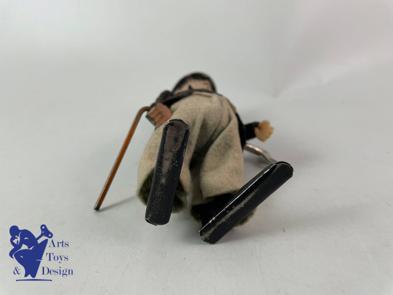 Antique toys Schuco 1454 Charlie Chaplin Charlot circa 1920 h 17cm