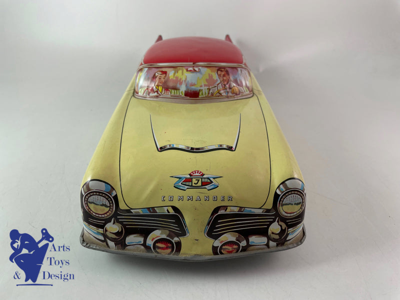 Antique toys Joustra 2029 giant car circa 1957 L 41cm