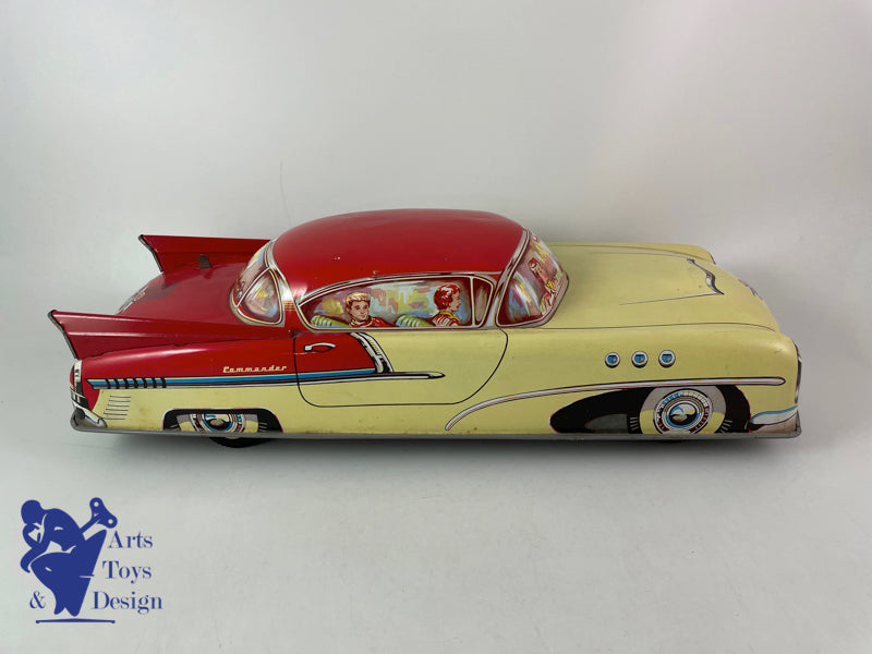 Antique toys Joustra 2029 giant car circa 1957 L 41cm