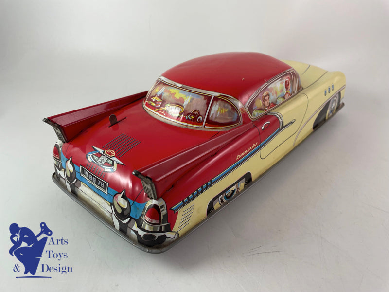 Antique toys Joustra 2029 giant car circa 1957 L 41cm