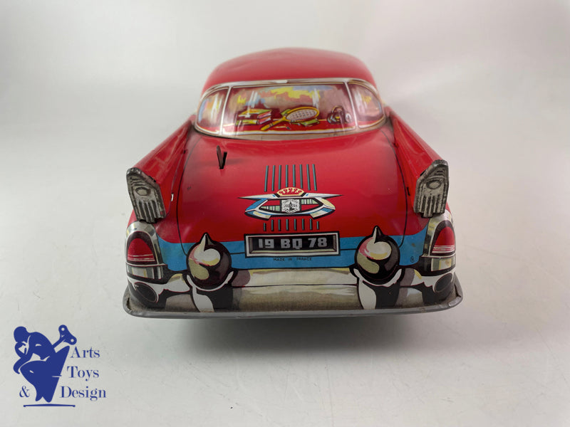 Antique toys Joustra 2029 giant car circa 1957 L 41cm