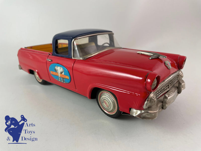 Antique toys Bandai Ford Pick Up Fordlasts Longer Friction Circa 1960 L 30cm