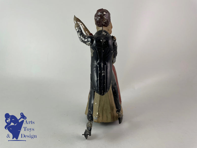 Antique toys Gunthermann Tango Dancers Clockwork Circa 1910 h 21cm