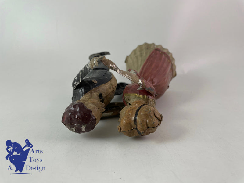 Antique toys Gunthermann Tango Dancers Clockwork Circa 1910 h 21cm