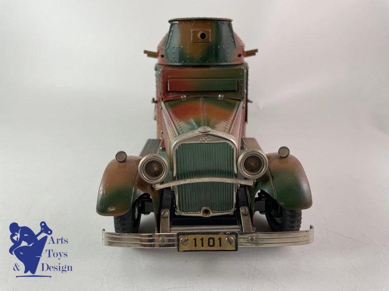 Antique toys Marklin 1108g military Panzerwagen clockwork circa 1936 L36cm