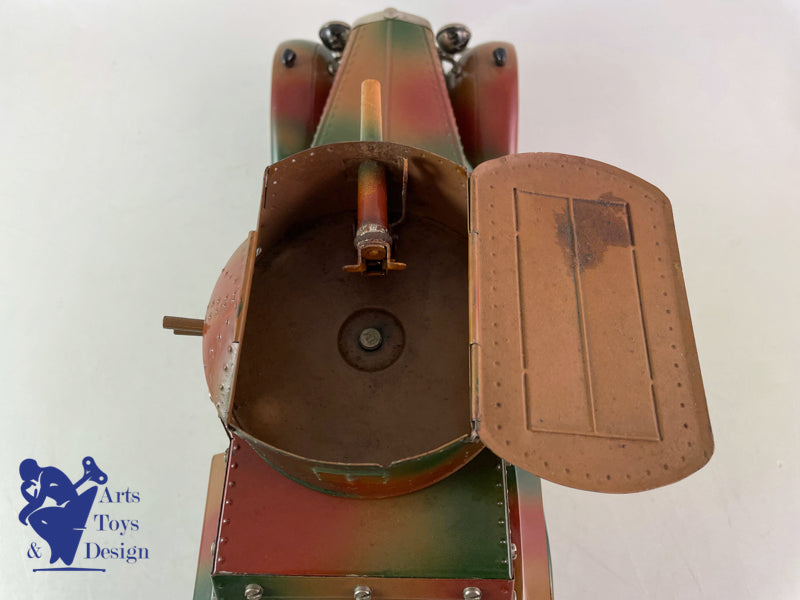 Antique toys Marklin 1108g military Panzerwagen clockwork circa 1936 L36cm