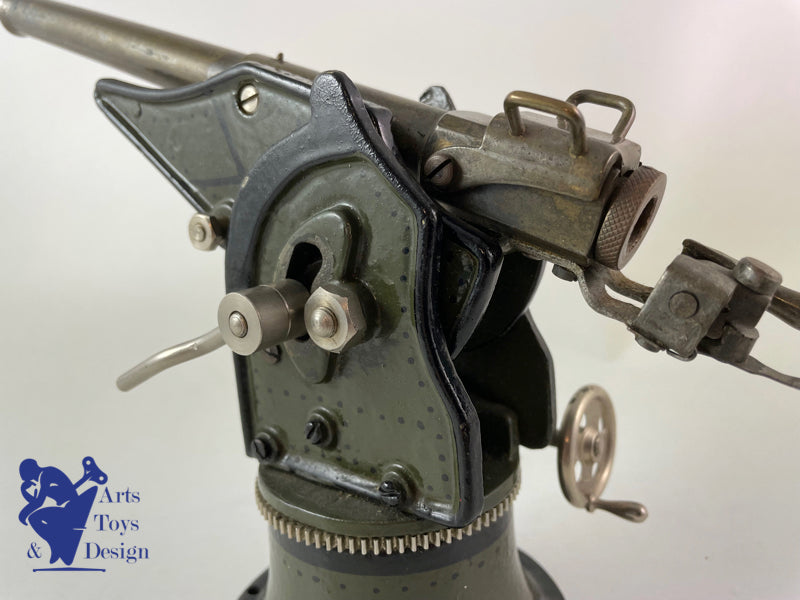 Antique toys Marklin 8056/2 Military Coast gun circa 1930 h 25cm
