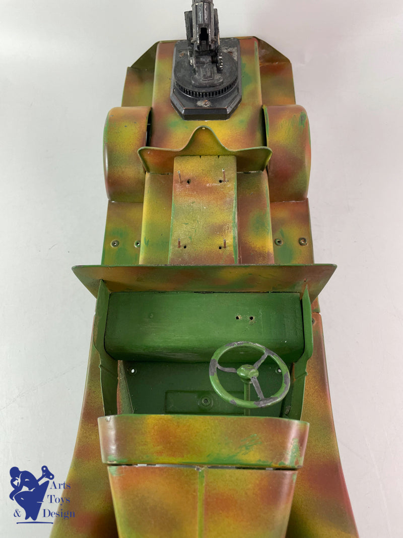Antique toys Jouets Citroen Military open truck T23 L 46cm circa 1939