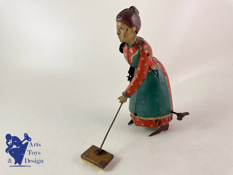 Antique toys Gunthermann Busy Lizzie clockwork circa 1930 h 17cm