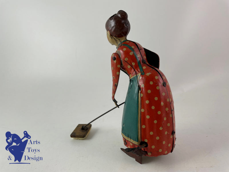 Antique toys Gunthermann Busy Lizzie clockwork circa 1930 h 17cm