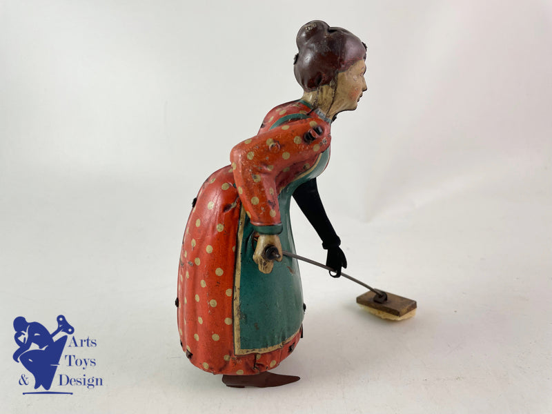 Antique toys Gunthermann Busy Lizzie clockwork circa 1930 h 17cm