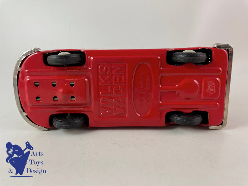 Antique toys Bandai Cragstan VW Combi Micro Bus Friction circa 1960