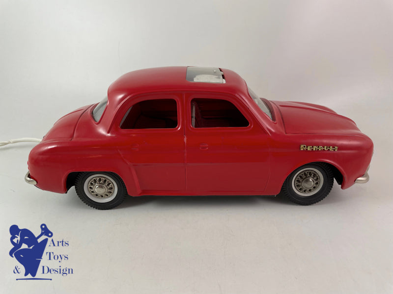 Antique toys Joustra Ref 2811 Renault Dauphine red 30cm 1961